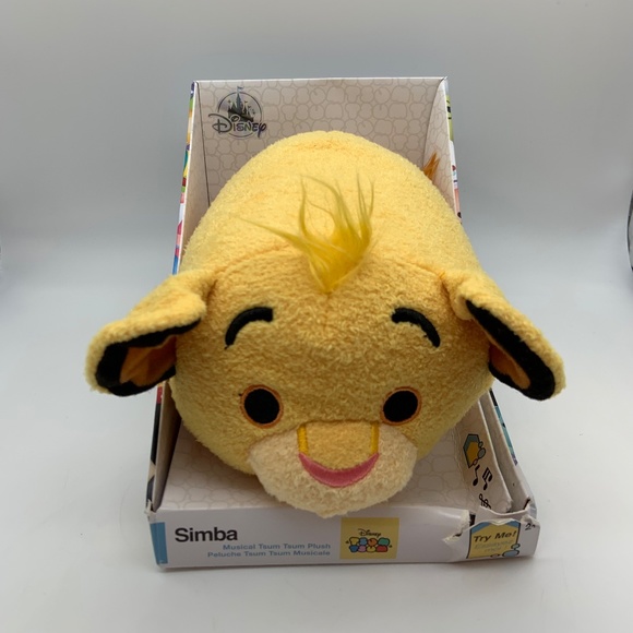 Disney Tsum Tsum The Lion King Musical Simba Stuffed Animal - Picture 2 of 7